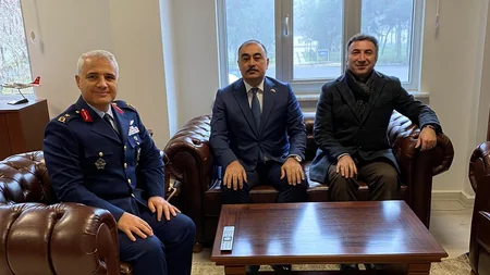 Azərbaycan səfiri Türkiyənin Pilotsuz Təyyarə Sistemlərinin Komandanlığında olub