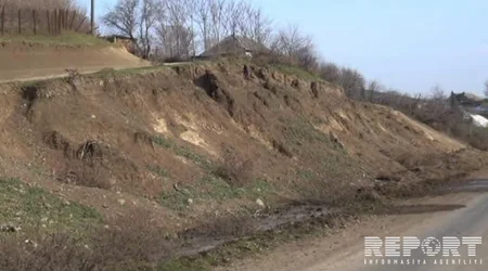 Cəlilabadda sürüşmə aktivləşib - FOTO