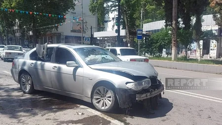 Göyçayda avtomobillər toqquşub, 5 nəfər xəsarət alıb