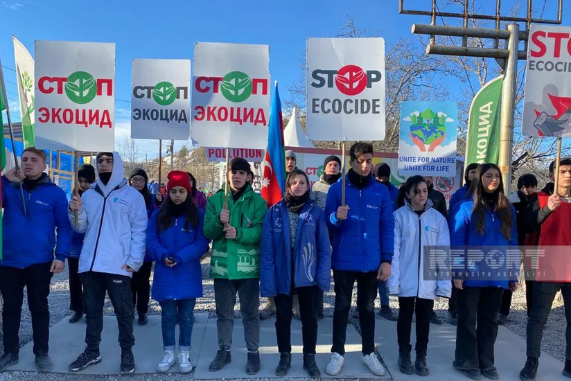 Акция на дороге Ханкенди-Лачын продолжается уже 76 дней