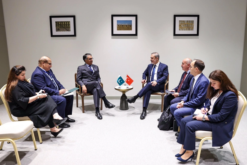 Turkish, Pakistani FMs meet in Shusha