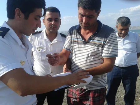 FHN Mingəçevirdə çimərliklərdə təhlükəsizlik tədbirləri ilə bağlı reyd keçirib