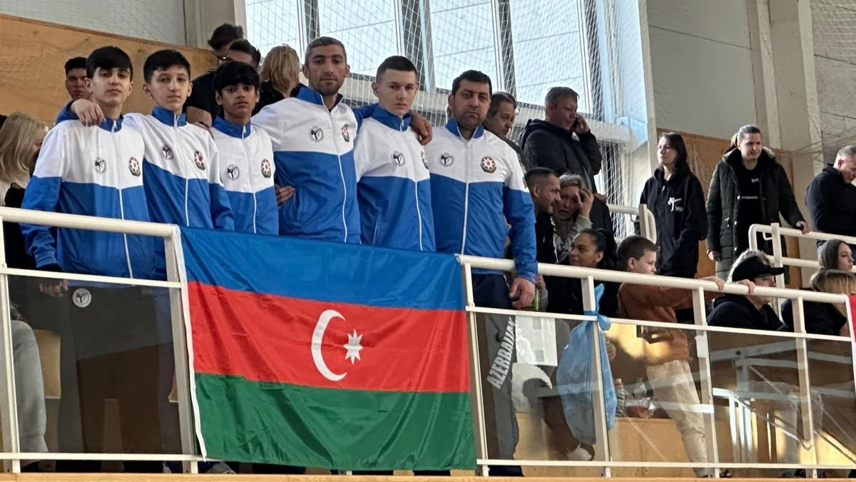 Azərbaycan döyüşçüləri Macarıstanda beş medal qazanıblar