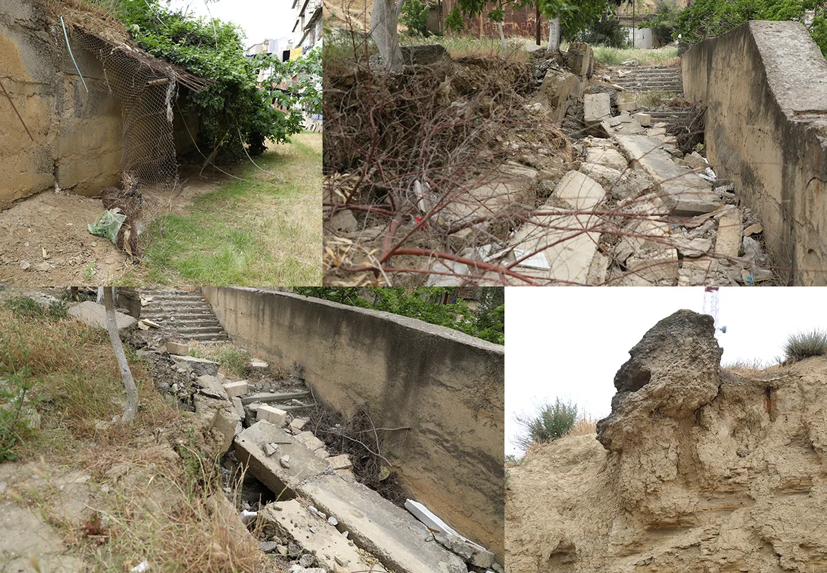 Bakının bu ərazisində yaşayanların həyatı təhlükədədir - VİDEO