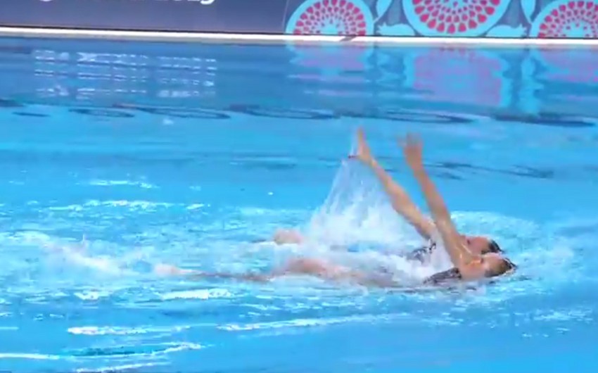 Final round of duet competition in synchronized swimming launched - LIVE