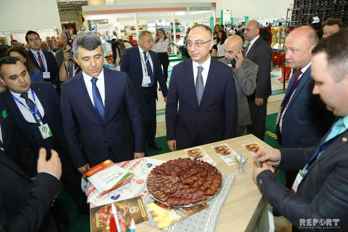 Bakıda 13-cü Azərbaycan Beynəlxalq Kənd Təsərrüfatı Sərgisi açılıb