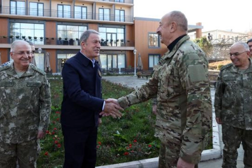 Azərbaycan Prezidenti Şuşada Hulusi Akarı qəbul edib