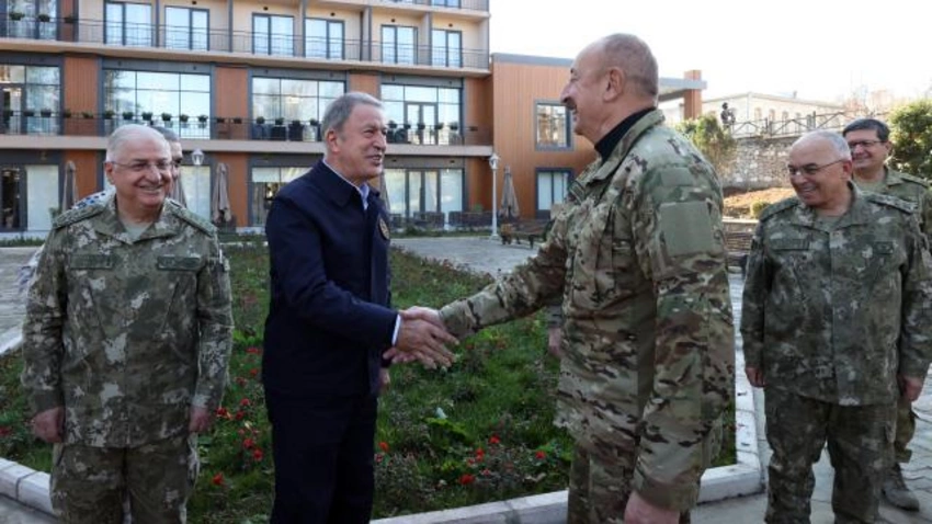 Azərbaycan Prezidenti Şuşada Hulusi Akarı qəbul edib