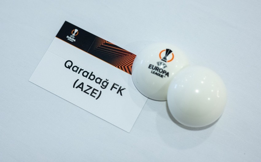 Europa League: Qarabag learn their opponents