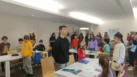 Parisdə “Natəvan” Azərbaycan həftəsonu məktəbinin fəaliyyəti bərpa edilib