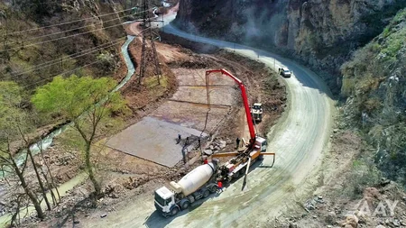 Toğanalı-Kəlbəcər-İstisu avtomobil yolunun və Murovdağ tunelinin inşası sürətlə davam etdirilir