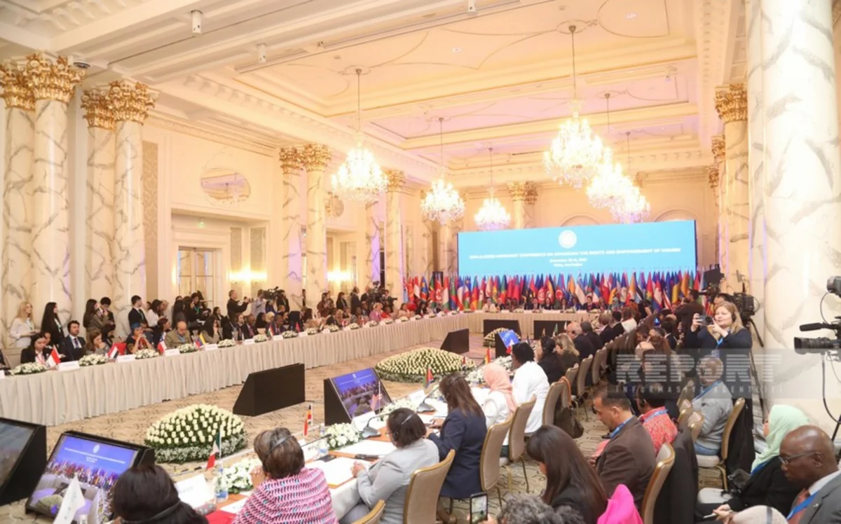 Baku int’l conference participants support proposal to establish NAM Women Platform