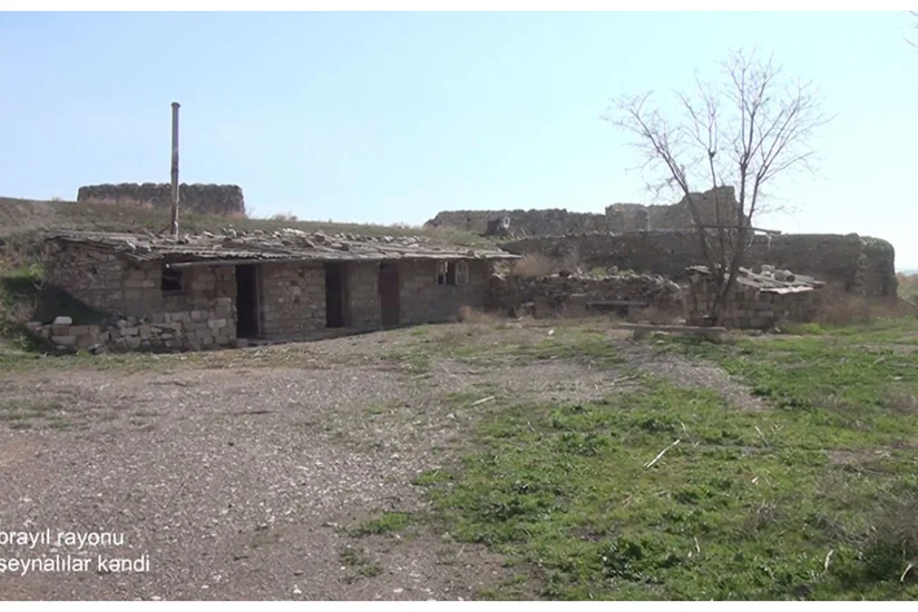 Cəbrayılın Hüseynalılar kəndindən görüntülər