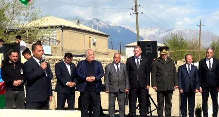 Ordubadın Dəstə kəndində şəhidlər parkı salınıb