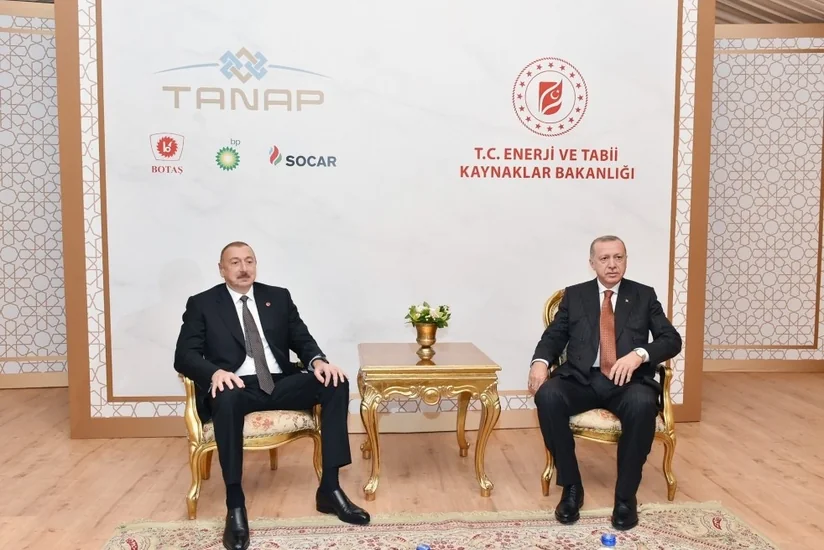 Azərbaycan Prezidenti İlham Əliyev Türkiyə Prezidenti Rəcəb Tayyib Ərdoğanla görüşüb - FOTO
