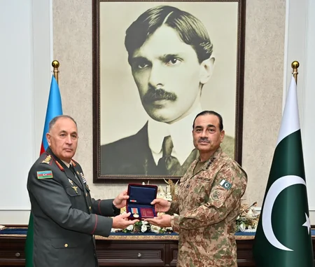 Chiefs of General Staff of Azerbaijan, Pakistan mull defense, security co-op