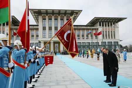Azerbaijani and Turkish Presidents have one-on-one meeting