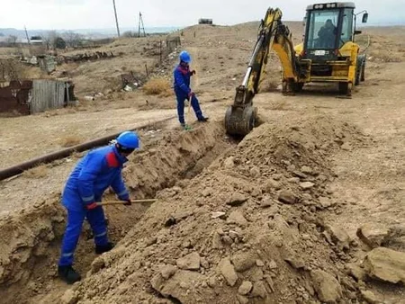 Azərsu Goranboy rayonunun qəsəbəsinin içməli su təchizatını yaxşılaşdırır