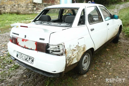 Güclü dolu və sel Hacıkəndə ciddi ziyan vurub - FOTO - VİDEO