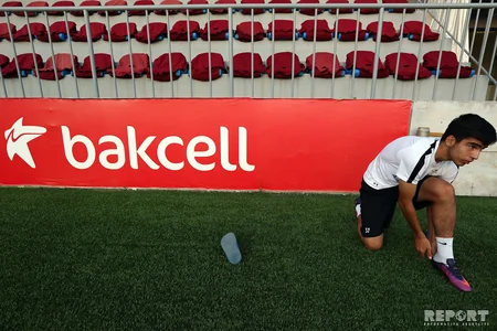 Neftçi Uypeştlə oyundan öncə son məşqə çıxıb - FOTOREPORTAJ