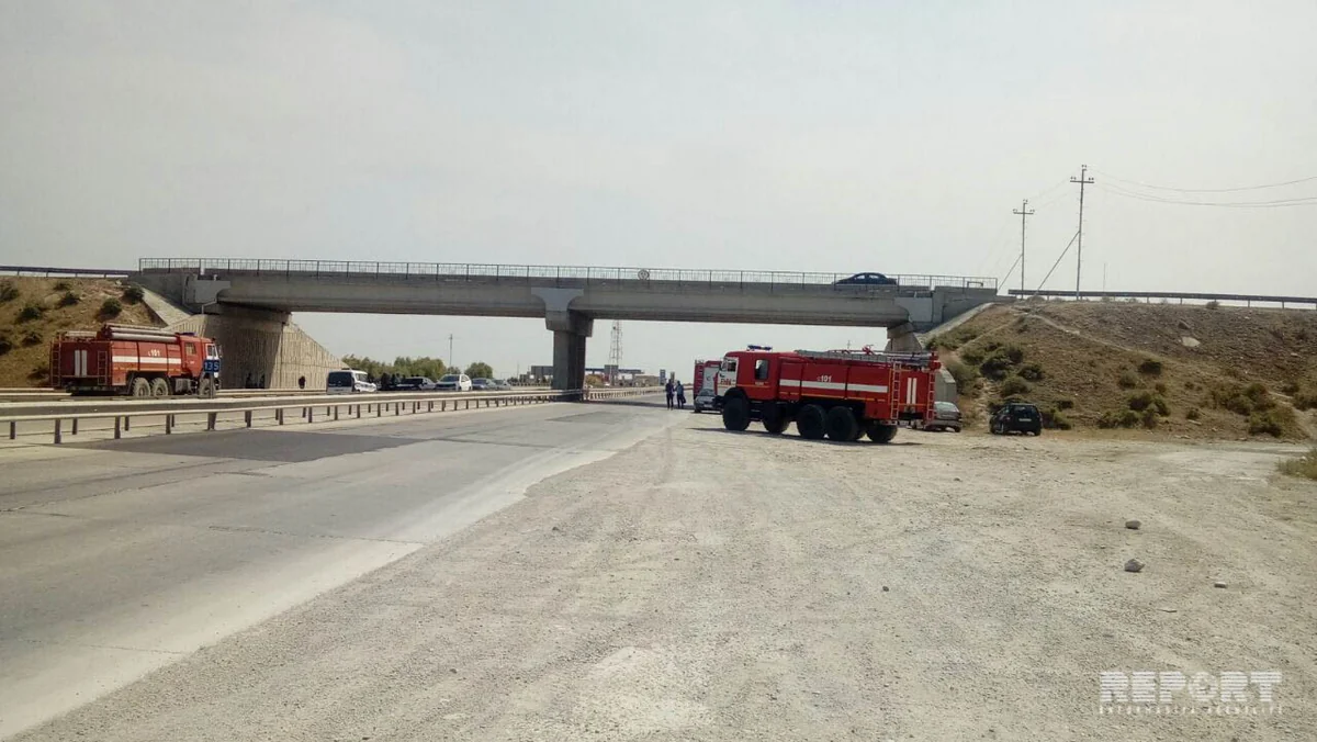 FHN: Partlayaraq ətraf ərazilərə düşən sursatların yaratdığı yanğın ocaqları dərhal söndürülür