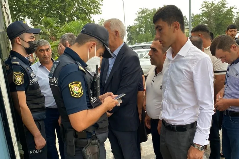 Samuxda toy qaydalarını pozanlar cərimələndi