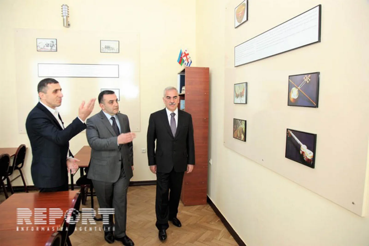 Vasif Talıbov Batumi Dövlət Universitetində olub
