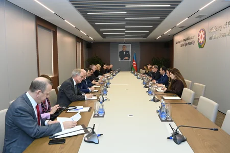 Azerbaijani FM meets EU special envoy