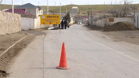 Mehdiabad-Digah-Məmmədli avtomobil yolu yenidən qurulur - VİDEO