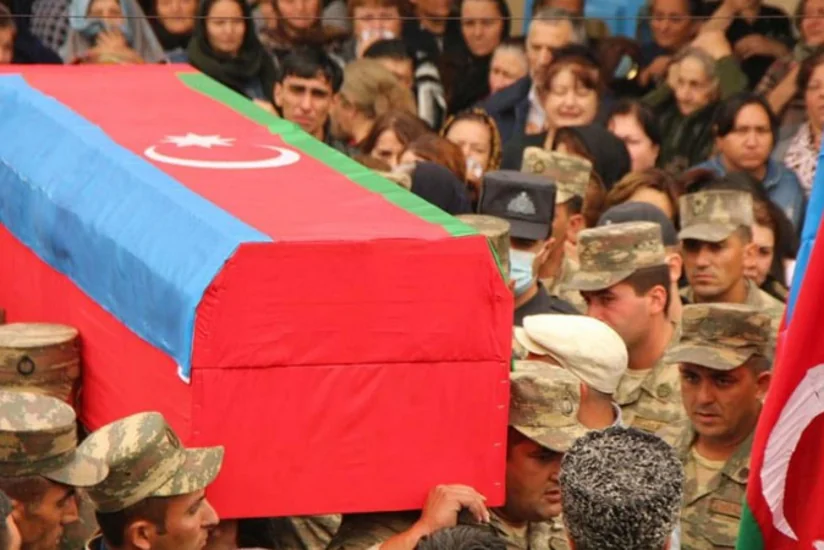 В Барде простились с шехидом I Карабахской войны Дадашем Дадашовым