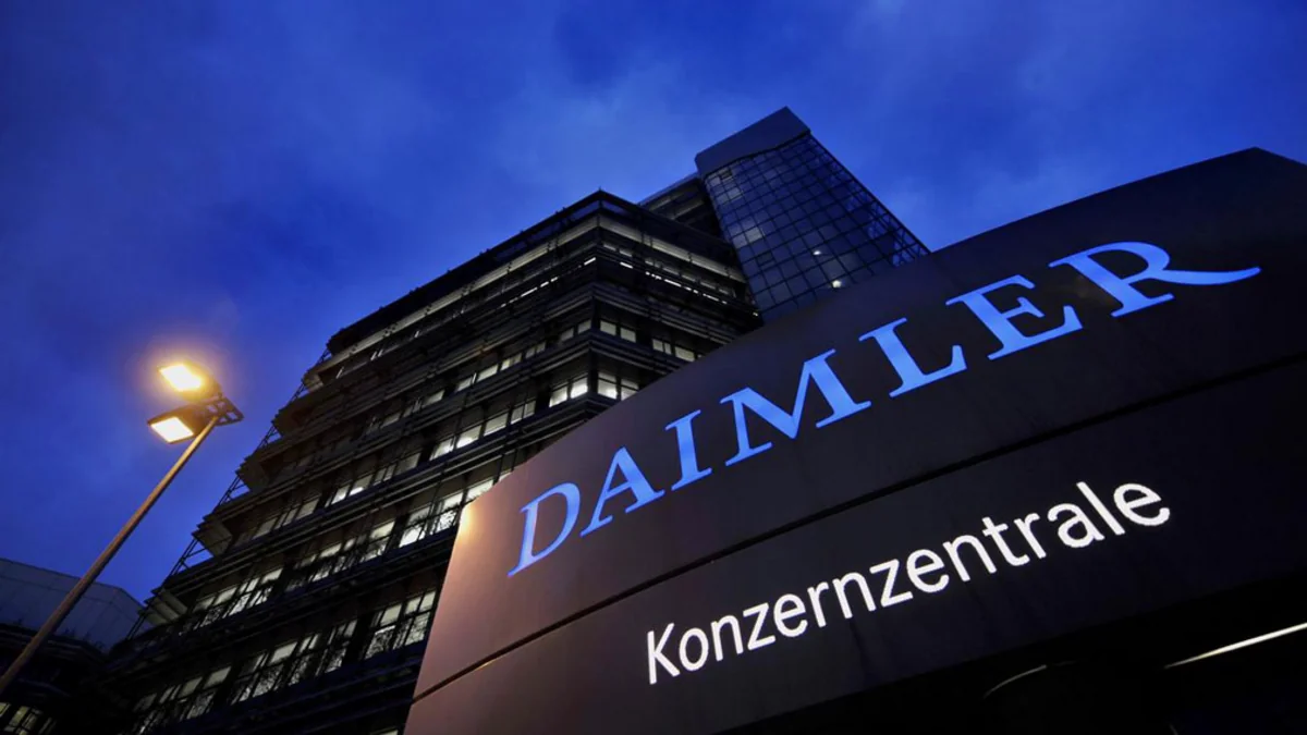 Daimler продал свою долю в Renault