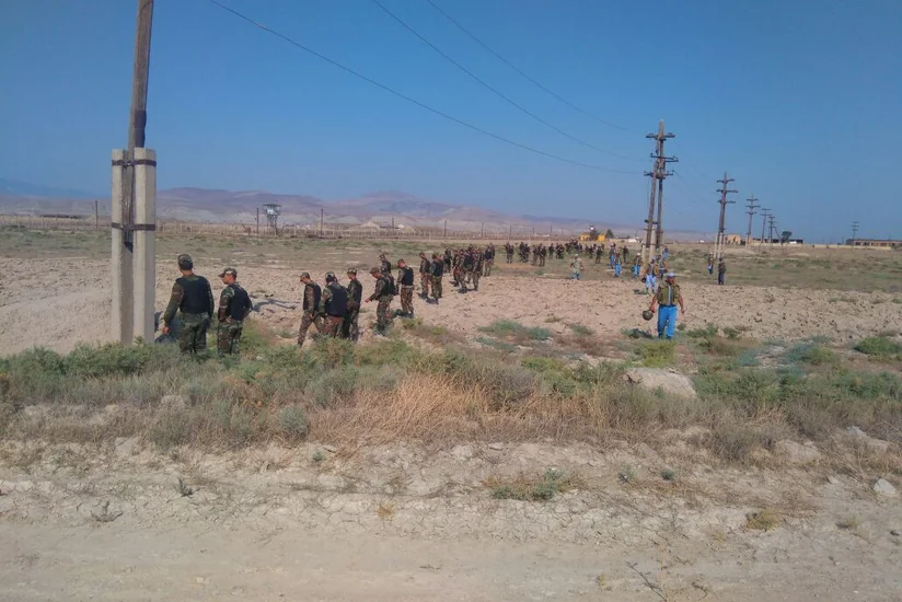 Son günlər Xızıda 5731 ədəd partlamamış hərbi sursat aşkarlanıb