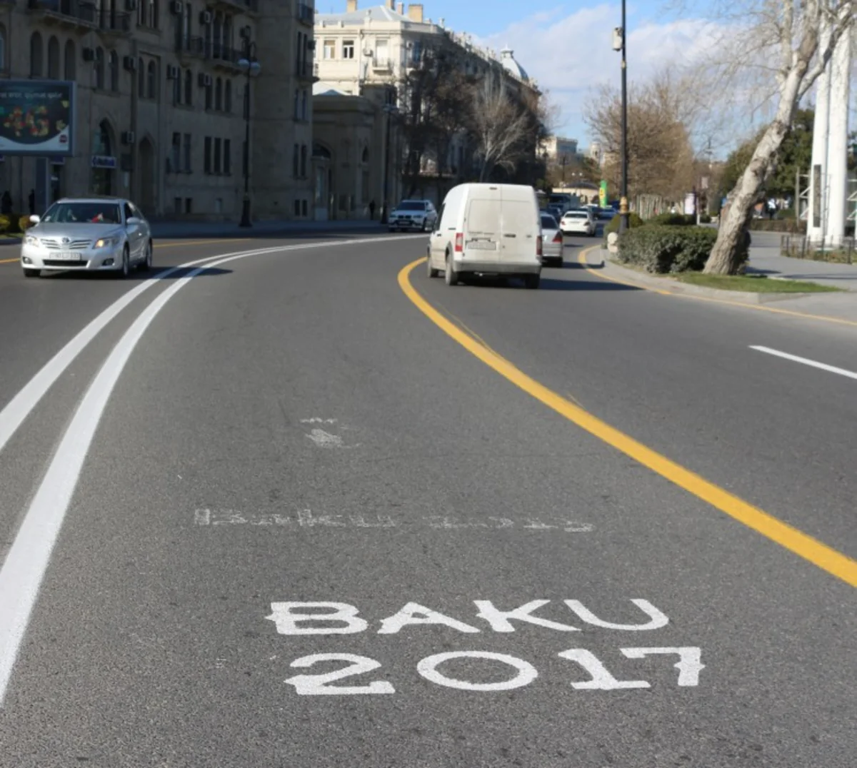 Bakıda sarı zolaqlarda hərəkətə tətbiq edilmiş məhdudiyyət ləğv olunub