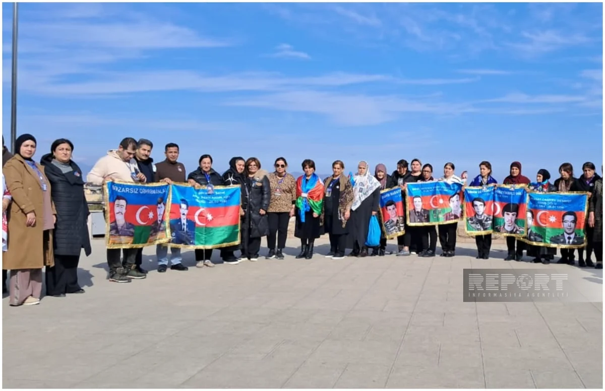 Families of missing Karabakh war soldiers visit liberated territories