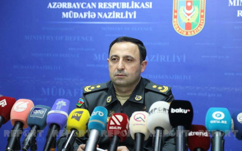 Müdafiə Nazirliyinin rəsmisi Azərbaycan Ordusunun keçirdiyi təlimlərdən danışıb