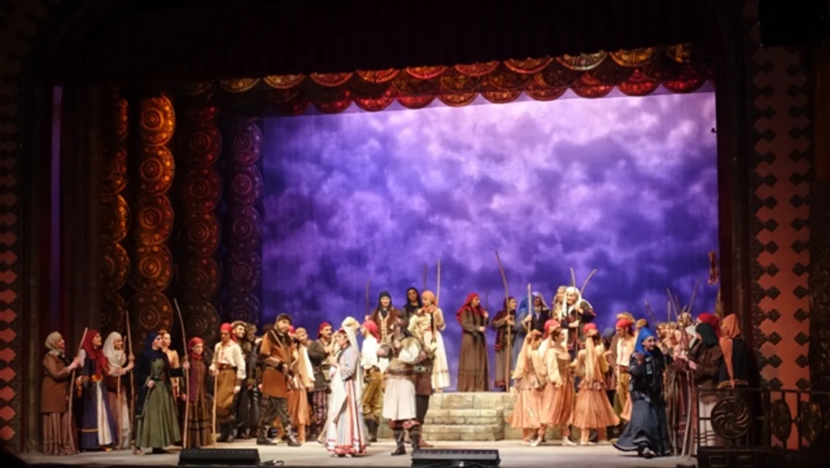 ​Mersin Dövlət Opera və Balet Teatrında Koroğlu operasının təqdimatı olub