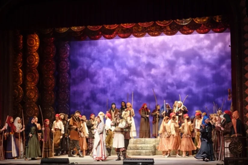 ​Mersin Dövlət Opera və Balet Teatrında Koroğlu operasının təqdimatı olub