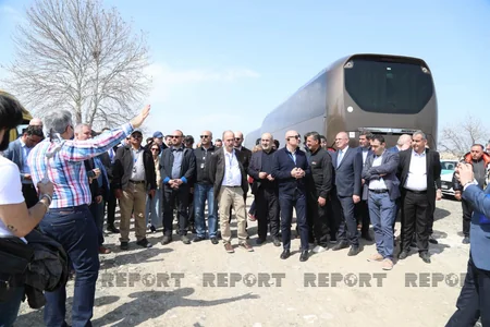 Beynəlxalq konfransın iştirakçıları ANAMA-nın Ağdamdakı regional mobil sahə düşərgəsi ilə tanış olublar