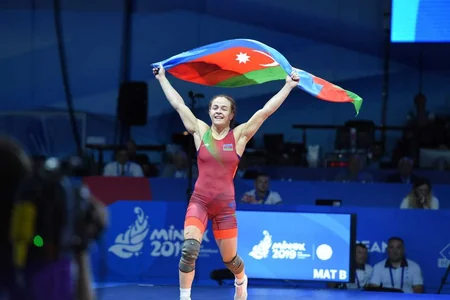 Minsk 2019: Mariya Stadnik qızıl medal qazanıb - FOTO