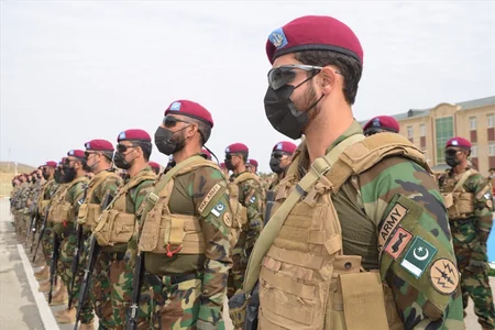 Footage from opening of Azerbaijan, Turkey, Pakistan special forces' exercises