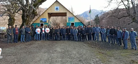 Şahdağ milli parkında sərgi və piyada yürüş keçirildi