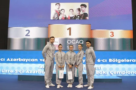 Bədii və aerobika gimnastikası üzrə Azərbaycan birinciliklərinə yekun vurulub