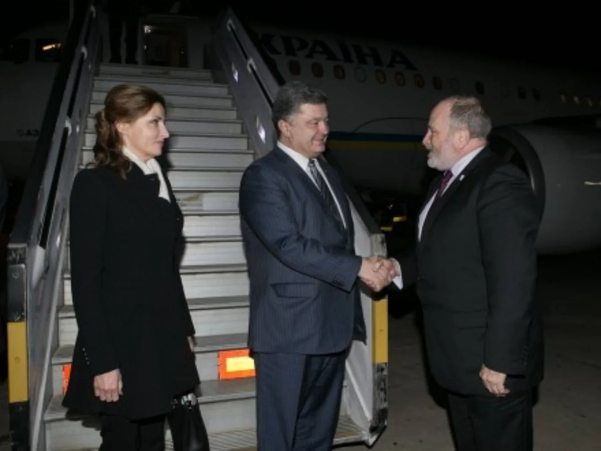 ​Ukrayna prezidenti İsraildə səfərdədir