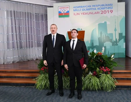 Prezident İlham Əliyev 2019-cu ilin idman yekunlarına həsr olunan mərasimdə iştirak edib - YENİLƏNİB