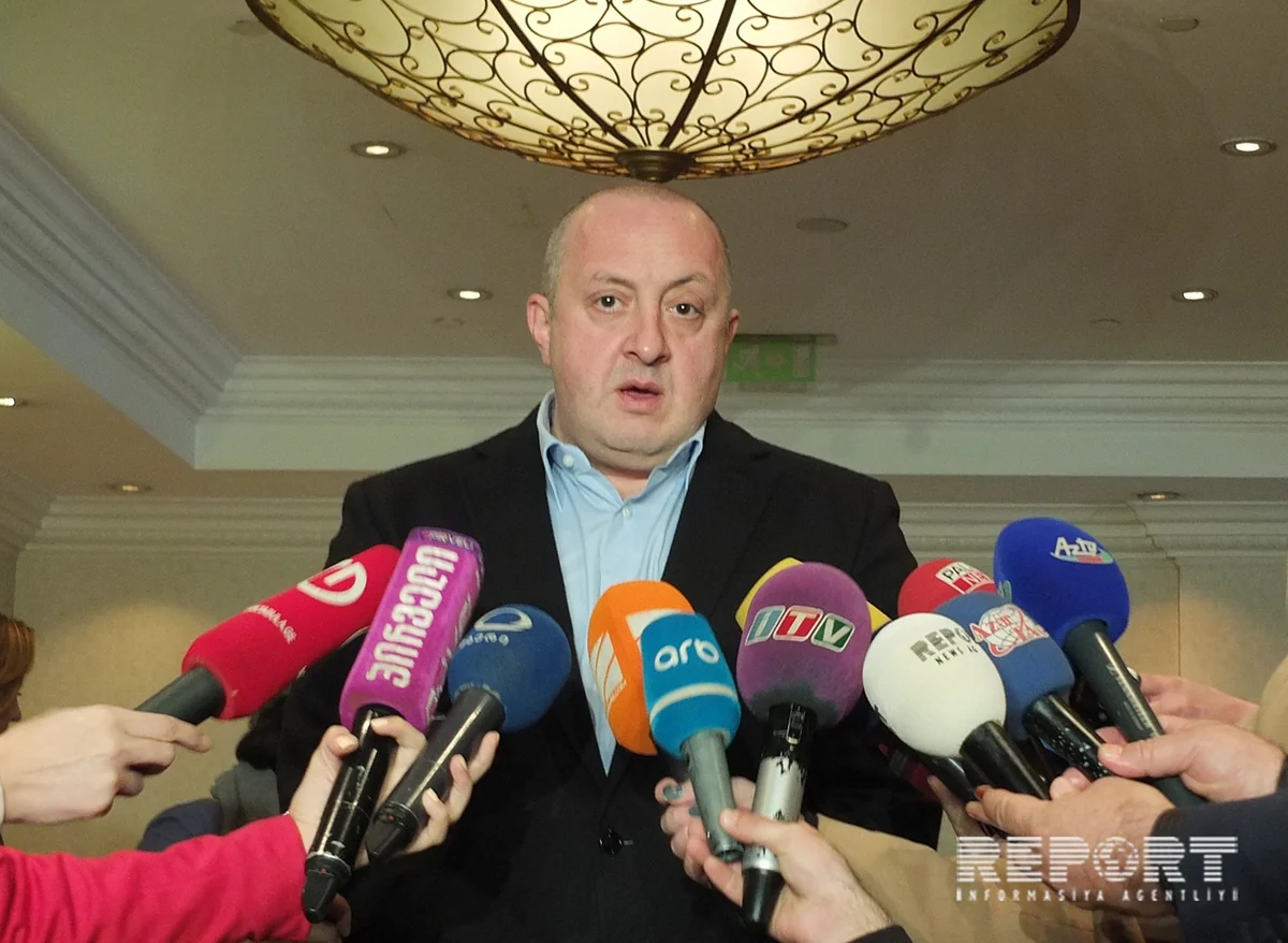 Georgia's Margvelashvili: I'd like to thank all mass media
