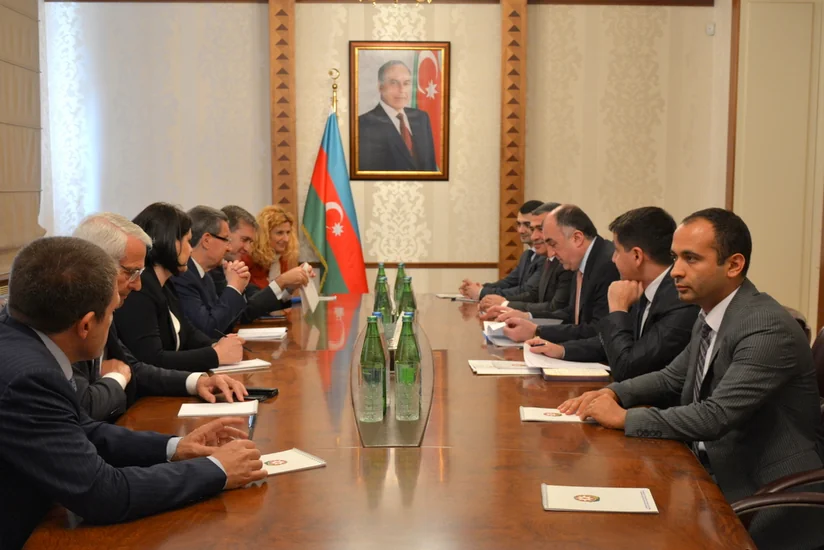Azərbaycan XİN başçısı İtaliya Senatının nümayəndə heyətini qəbul edib