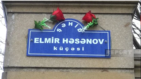 Cəlilabadda şəhidin adı küçəyə verilib