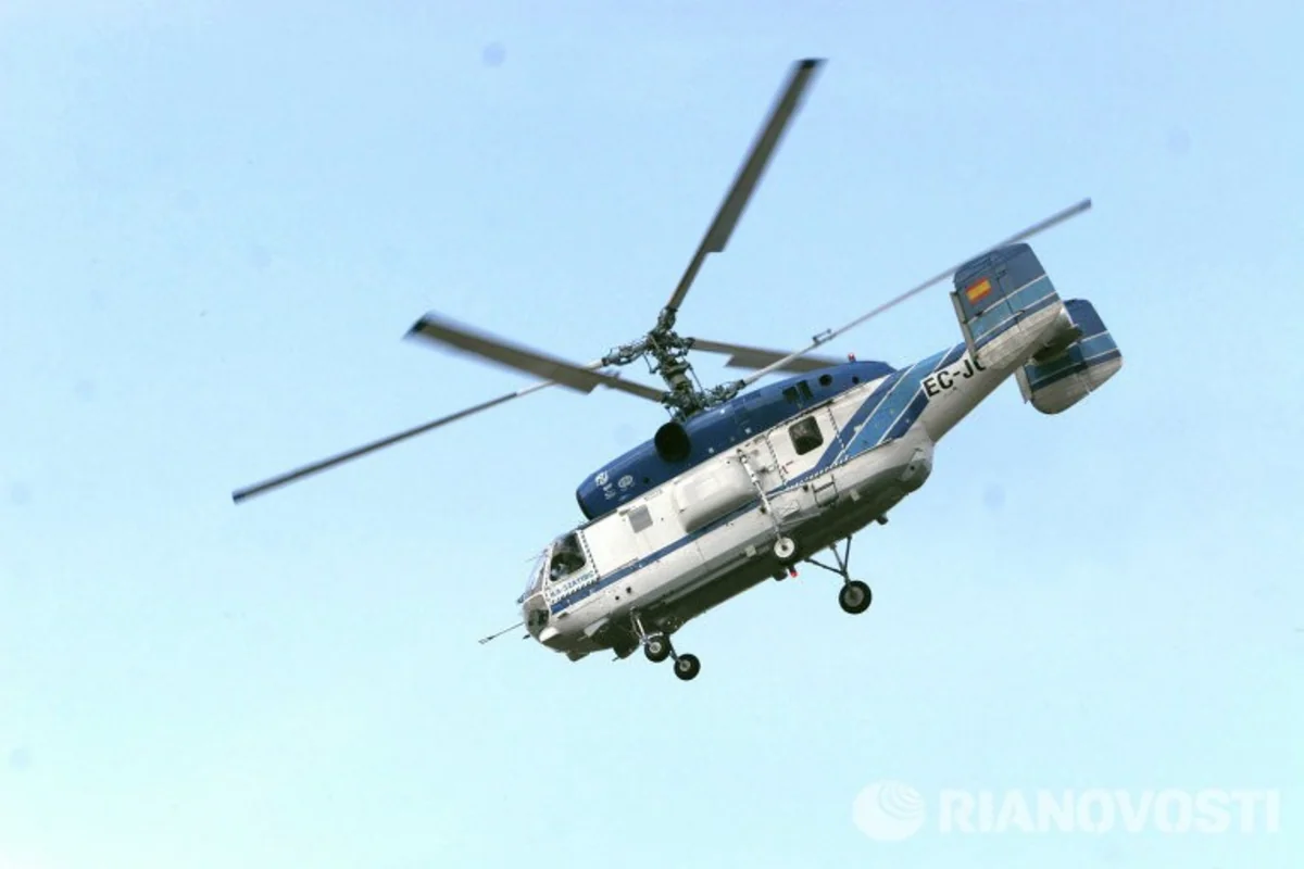 В Южной Корее при крушении вертолета погиб один человек