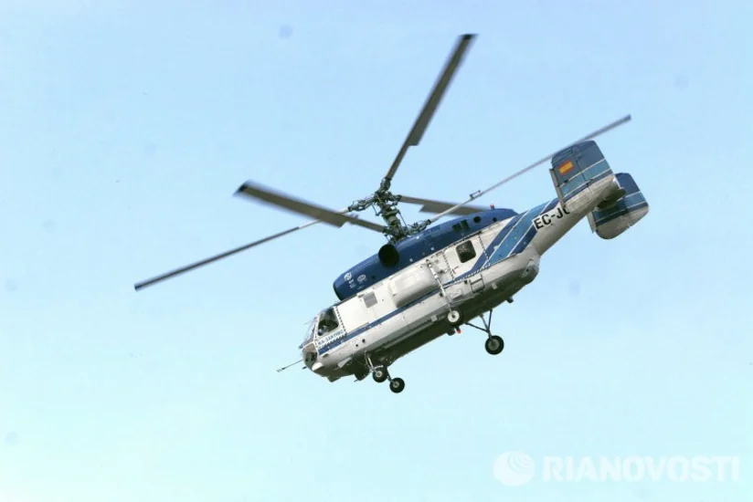 В Южной Корее при крушении вертолета погиб один человек