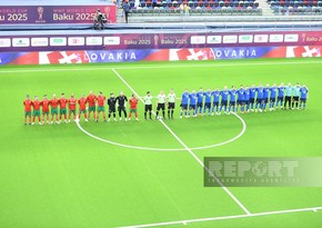 Bakıda təşkil olunan minifutbol üzrə dünya çempionatında günün sonuncu oyunu keçirilib
